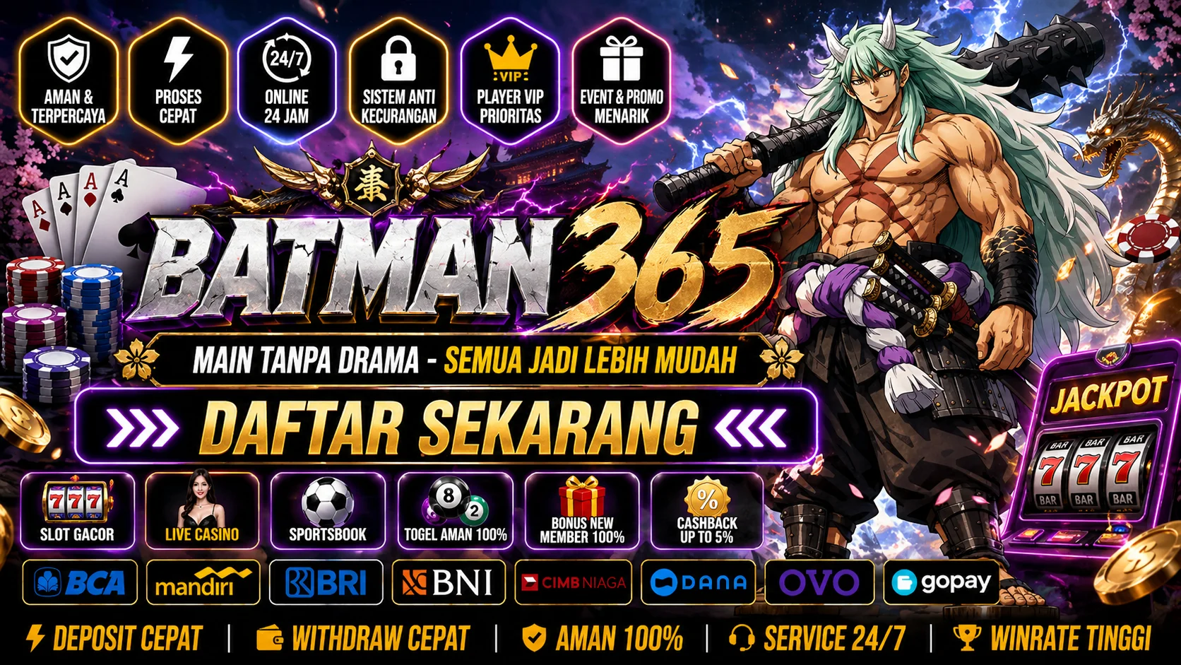 Galeri foto Batman365 – Dunia Hiburan Online Seru Dengan Kemenangan Tak Terduga di Jakarta