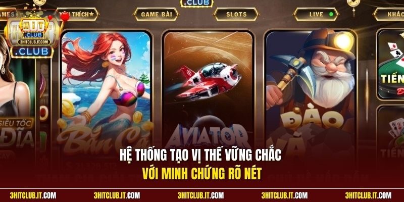 Hệ thống tạo vị thế vững chắc với minh chứng rõ nét